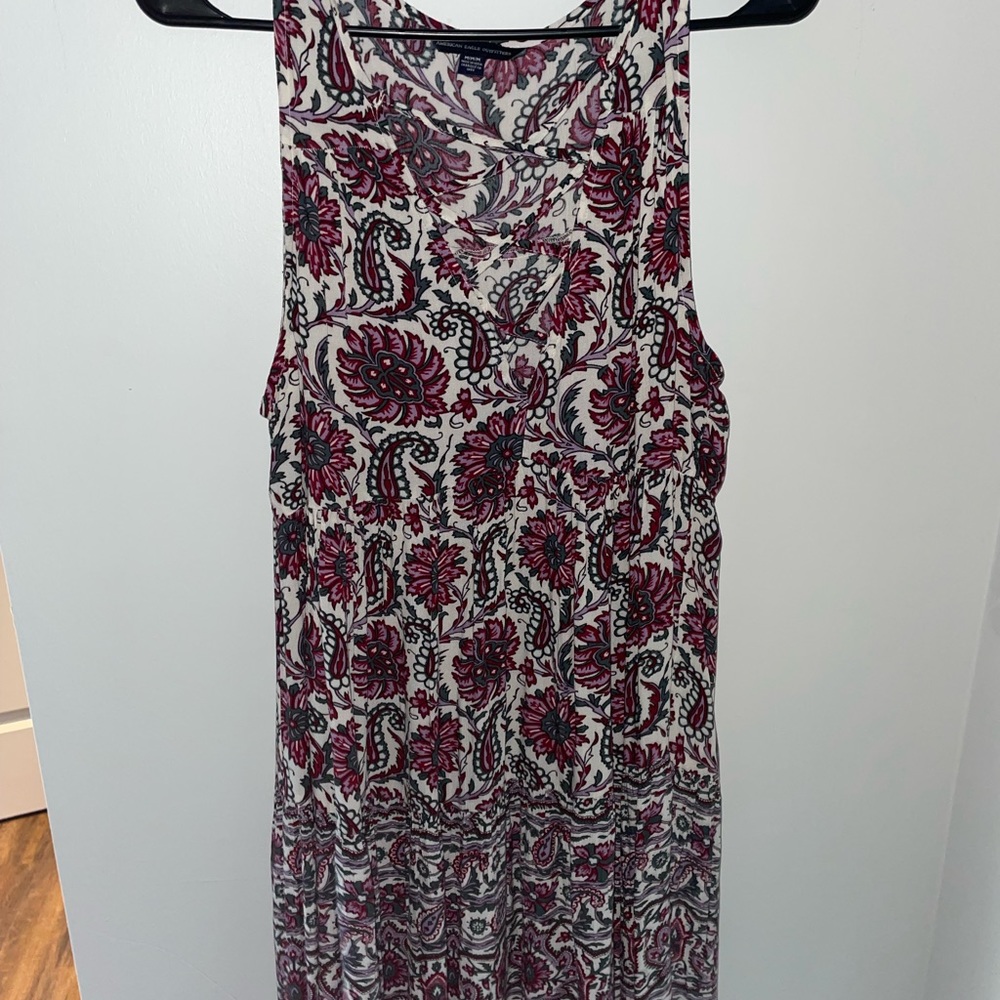 Floral Print Tank Top Dress